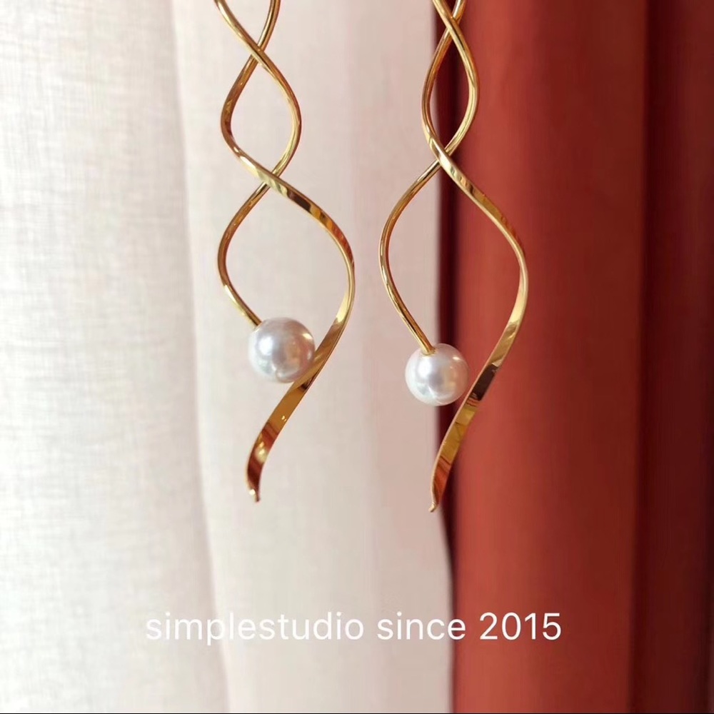 Earring （14k gold planted）